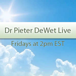 Dr Pieter DeWet Live